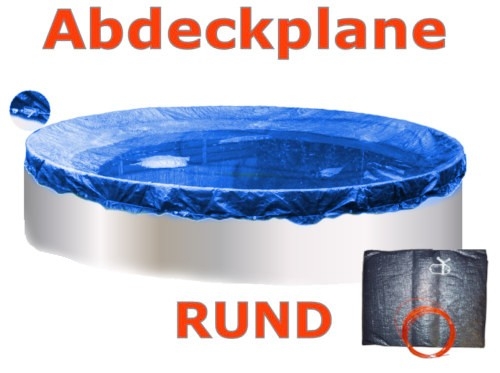 2,0 - 2,5 m Pool Abdeckplane Poolabdeckung 250 Winterplane rund 2,5