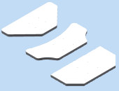 Abdeckplattform Sitzbohlen für Achtformbecken