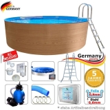 200 x 120 cm Holzpool Set