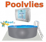 800 x 125 cm Stahl-Pool Set