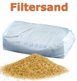 Filtersand 0,8 - 1,25 Filterkies Pool Quarzsand