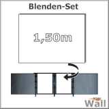 Germany-Pools Wall Blende B Tiefe 1,50 m Edition Alpha Weiß