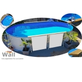 Ovalpool freistehend 4,50 x 3,00 m Germany-Pools Wall