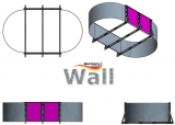 Ovalpool freistehend 5,50 x 3,60 m Germany-Pools Wall