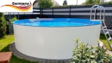 8,00 x 1,50 m Aluminium-Swimmingpool