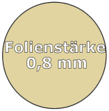 Poolfolie sand 8,00 x 1,50 m x 0,8 Einhängebiese