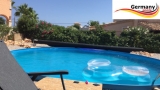 550 x 125 Alupool Komplettset Aluminium-Pool