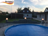 2,00 x 1,25 m Rundpool Anthrazit