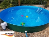 700 x 125 cm Gartenpool Komplettset