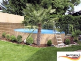 420 x 125 cm Stahl-Pool Set