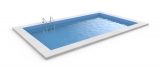 8,0 x 4,0 x 1,5 m Rechteckpool Rechteckbecken Pool