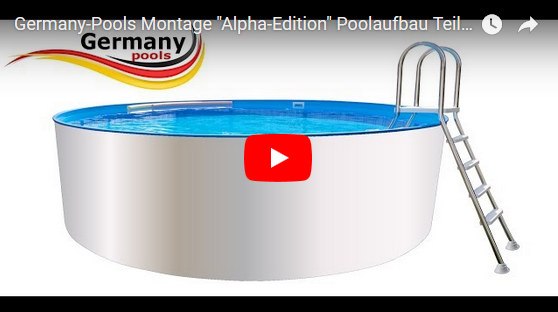 Pool-Aufbau