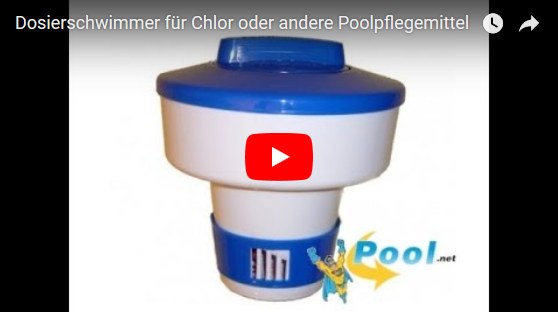 Chlor Dosierung Pool Chlorgehalt